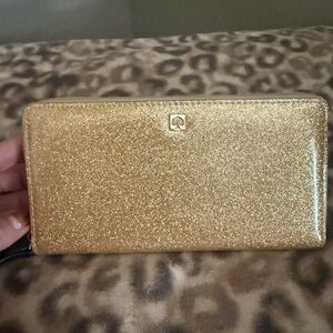 Kate Spade Shimmering Gold Clutch
